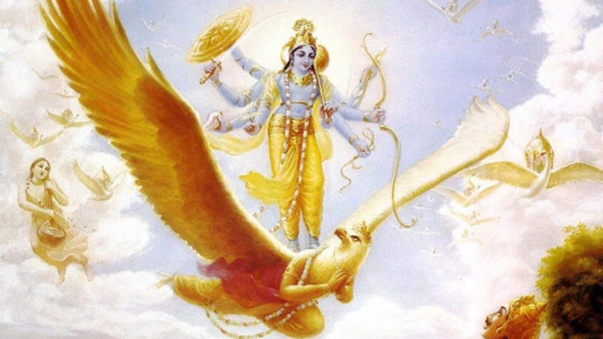 vulture vehicle of lord vishnu