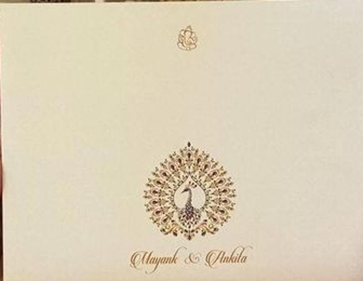 wedding card color
