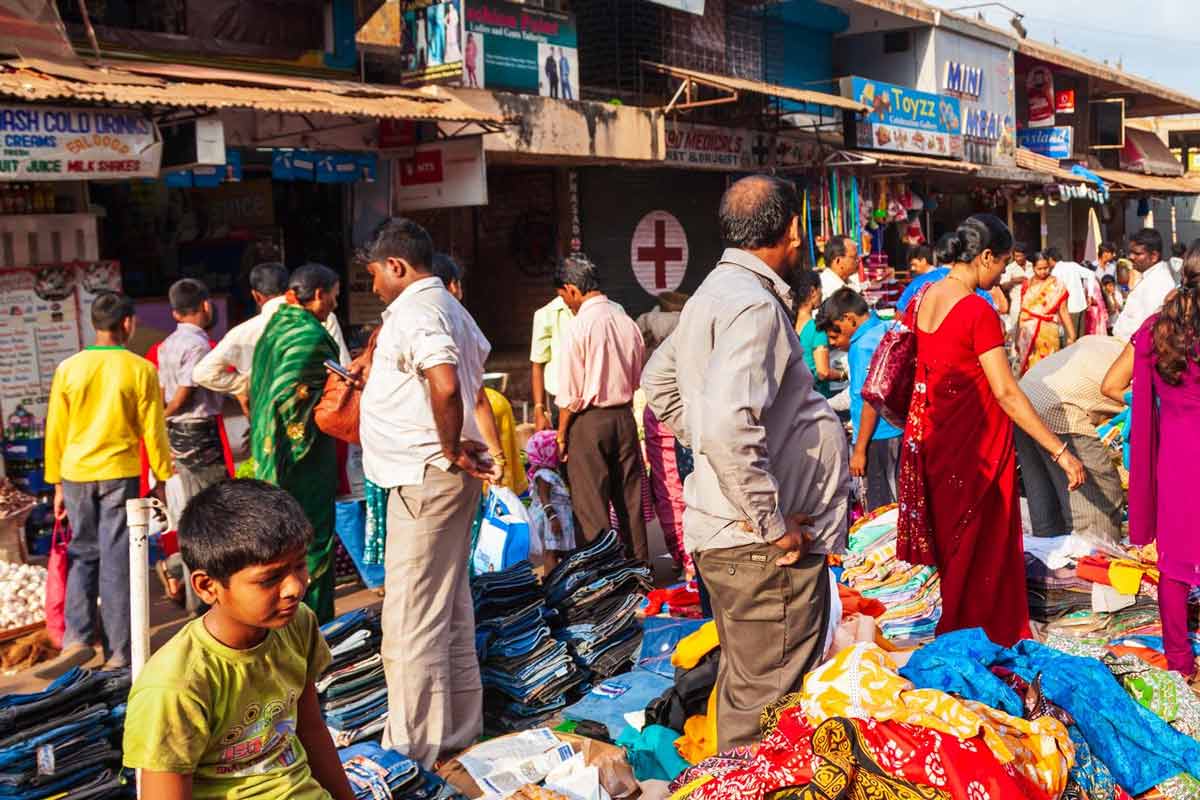 why indira market is famous