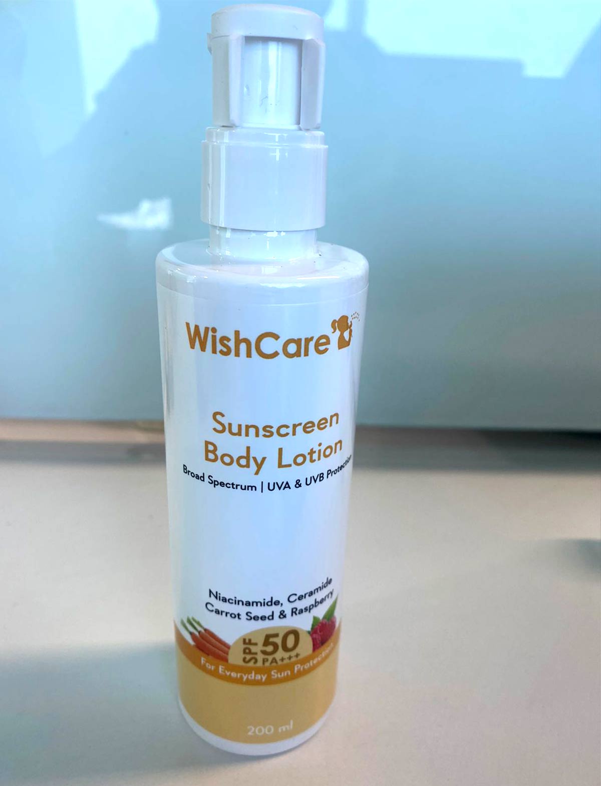 बॉडी लोशन। WishCare Body Lotion। Body Lotion Product Review wishcare