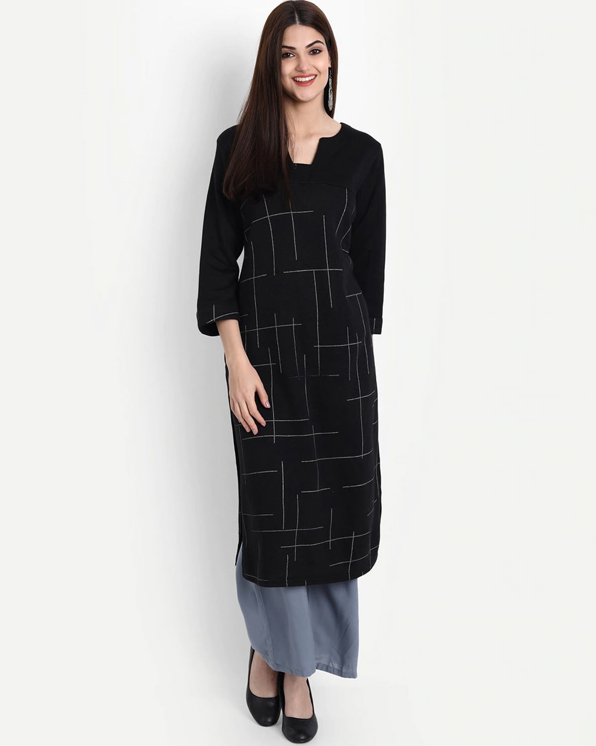 Woollen kurtis on myntra sales