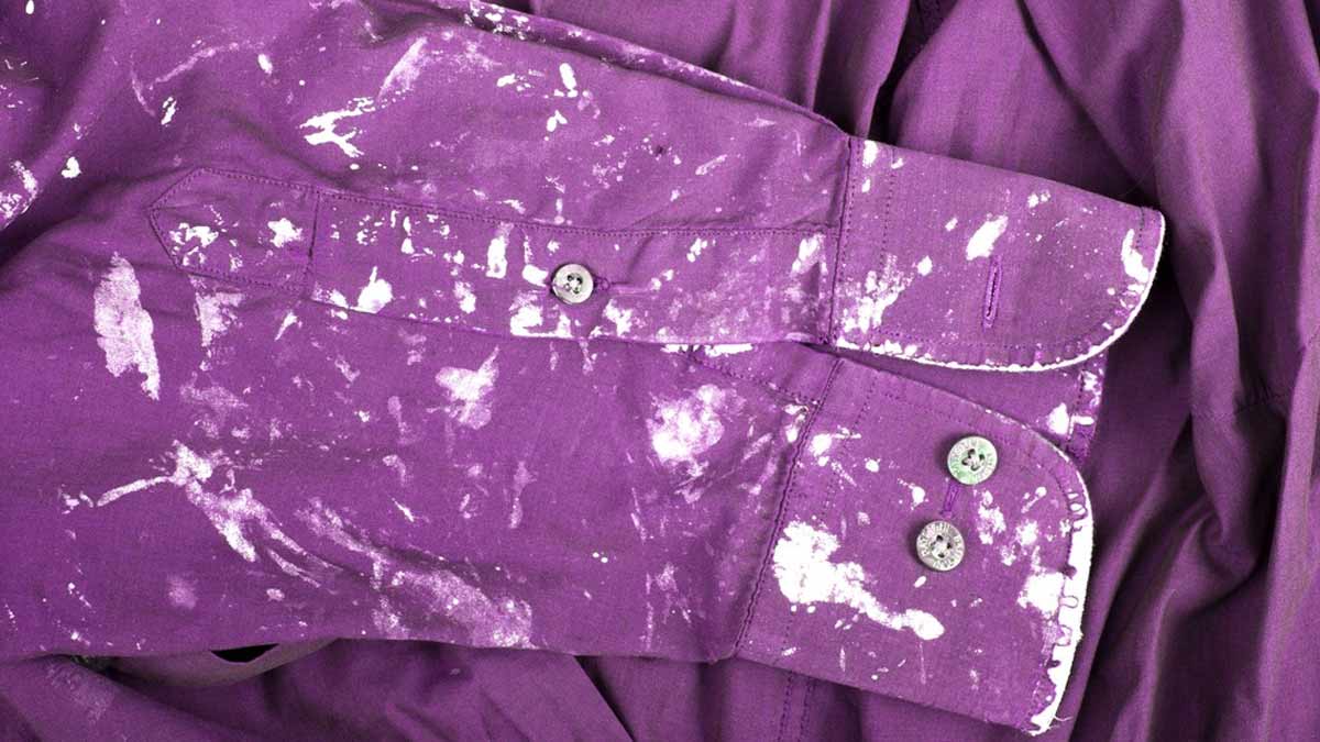 How To Remove Paint Marks From Clothes