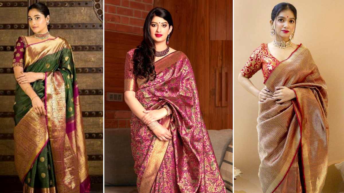 Latest Saree Designs | सिल्क साड़ी के डिजाइन | Cheapest Silk Saree Designs | latest silk saree designs | HerZindagi