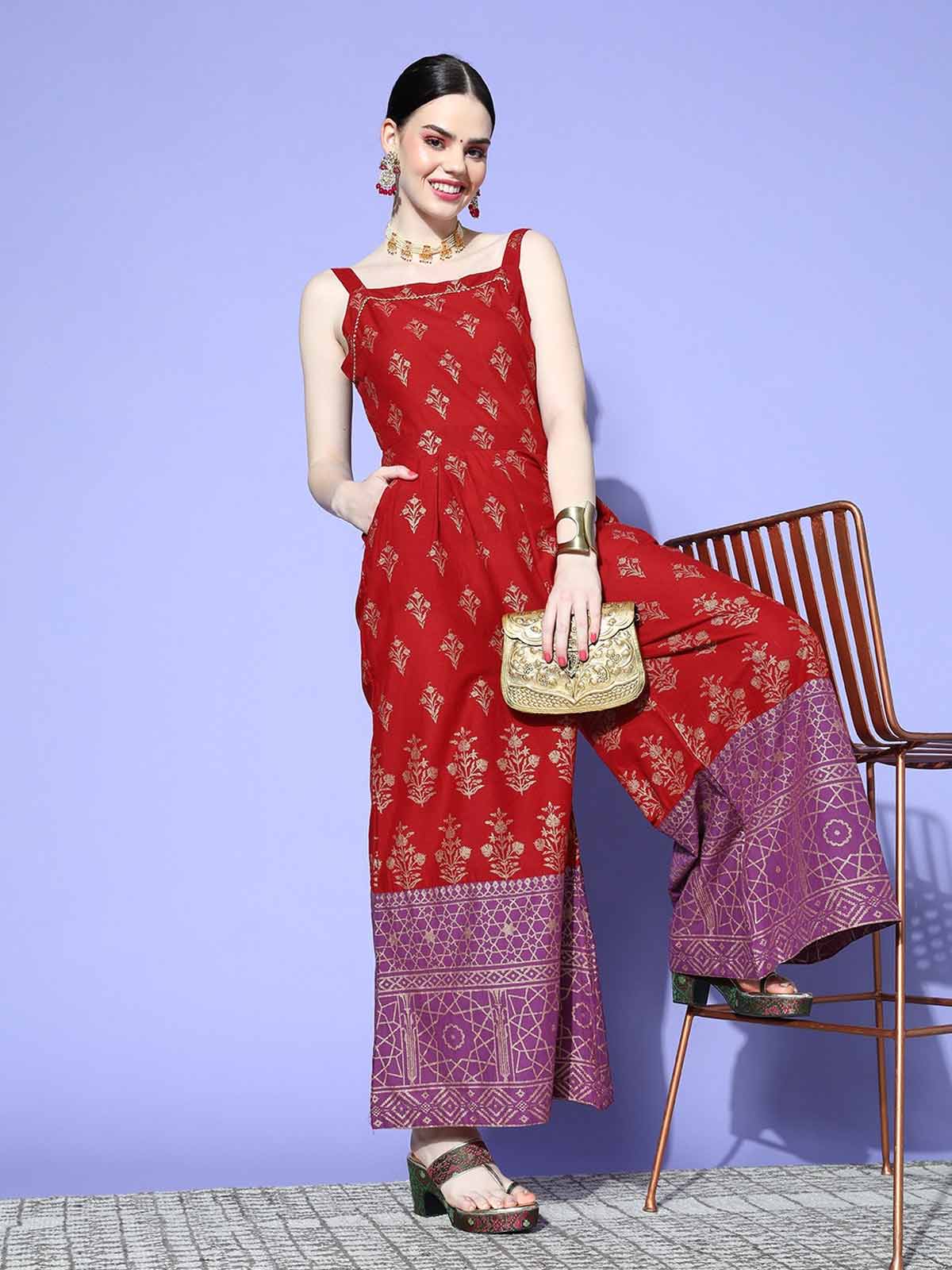 6 Chic Ethnic Jumpsuits Under ₹1000 To Grab From Myntra HerZindagi