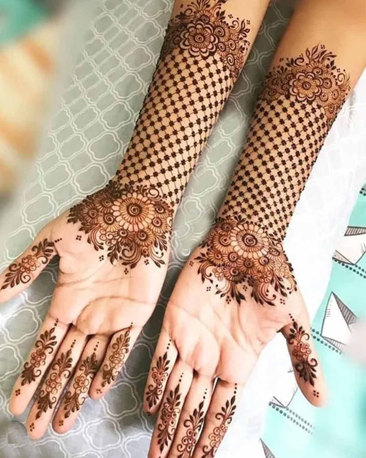 Mehndi Design For Arms