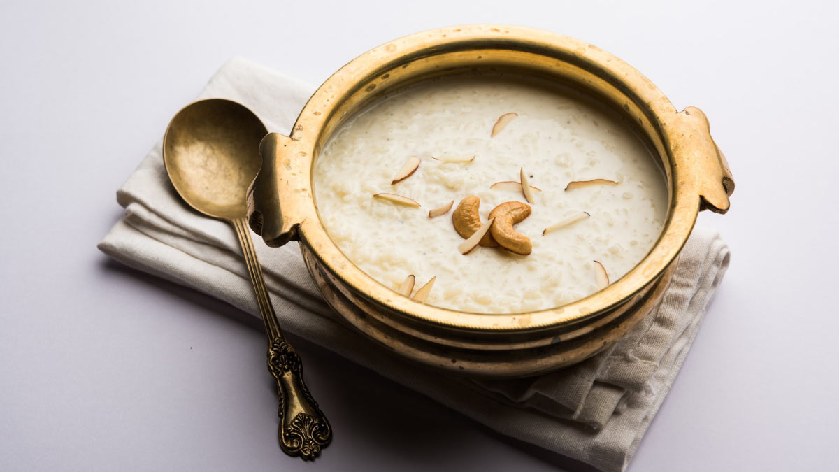 Rice kheer recipe for diwali