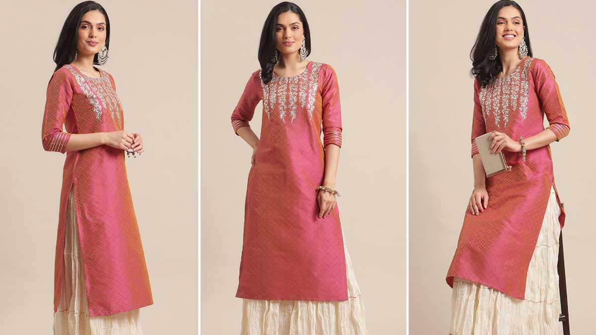 8 A-Line Festive Kurtis To Buy From Myntra Under ₹1000 | HerZindagi