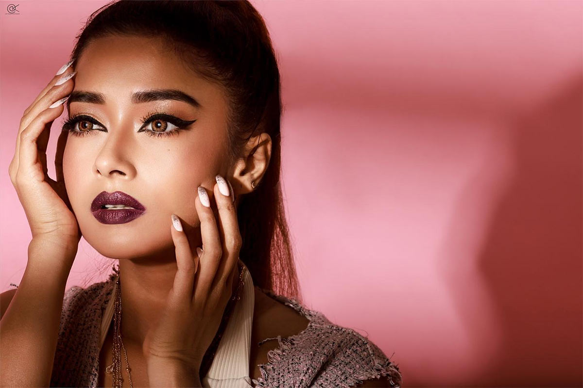 Tina Datta Wing Eyeliner Style