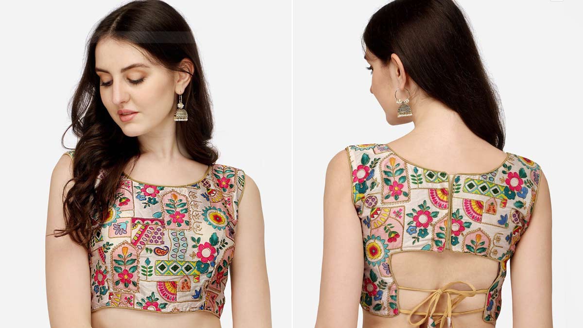 Saree Blouse - Top 1000+ Latest And Trendy Blouse Designs for Women's at  Myntra