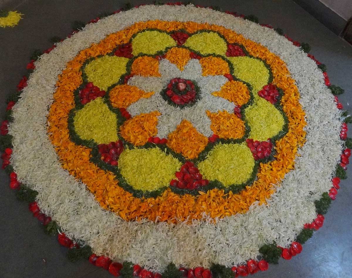 african roots to the design of rangoli