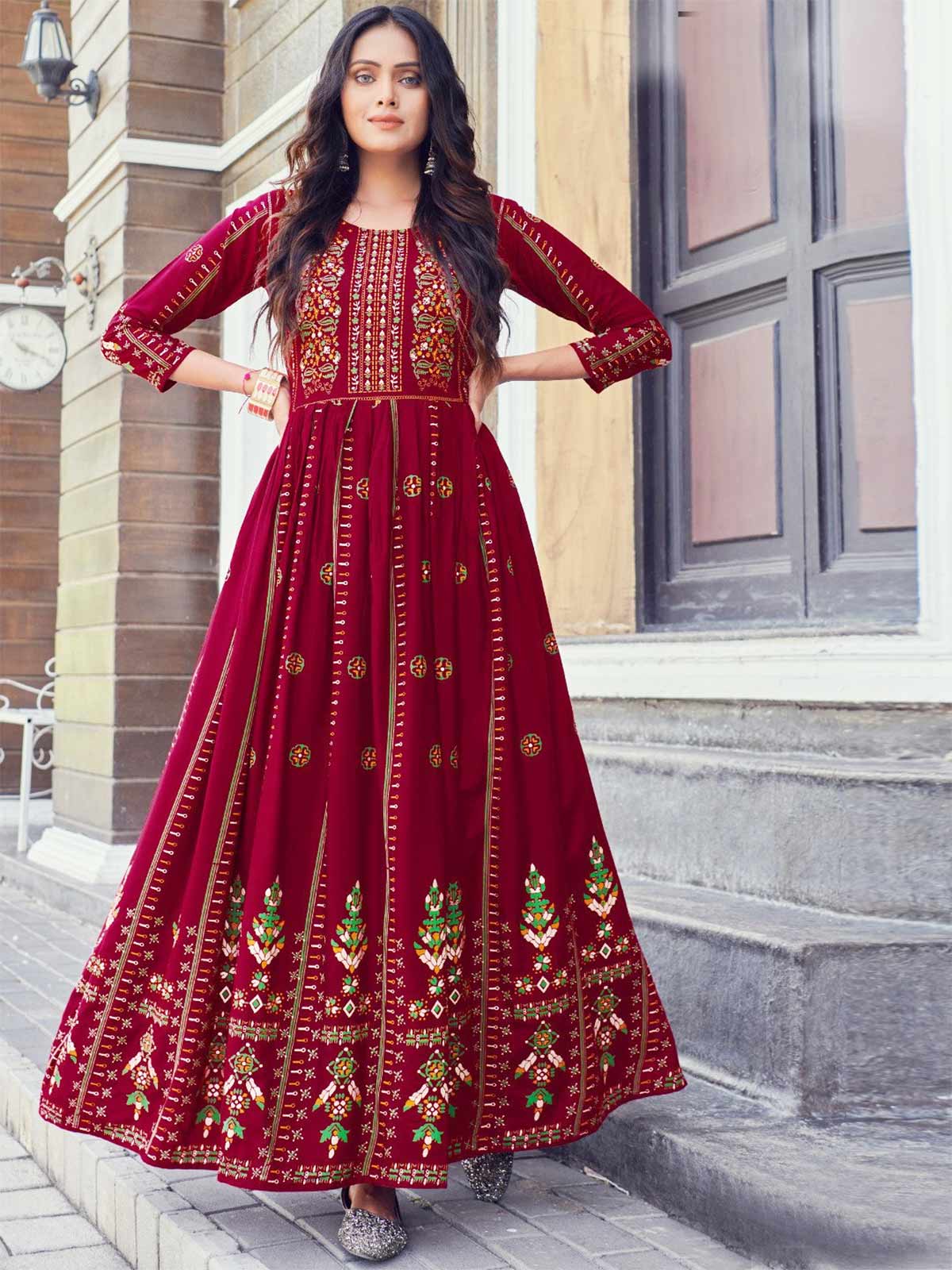 anarkali kurti