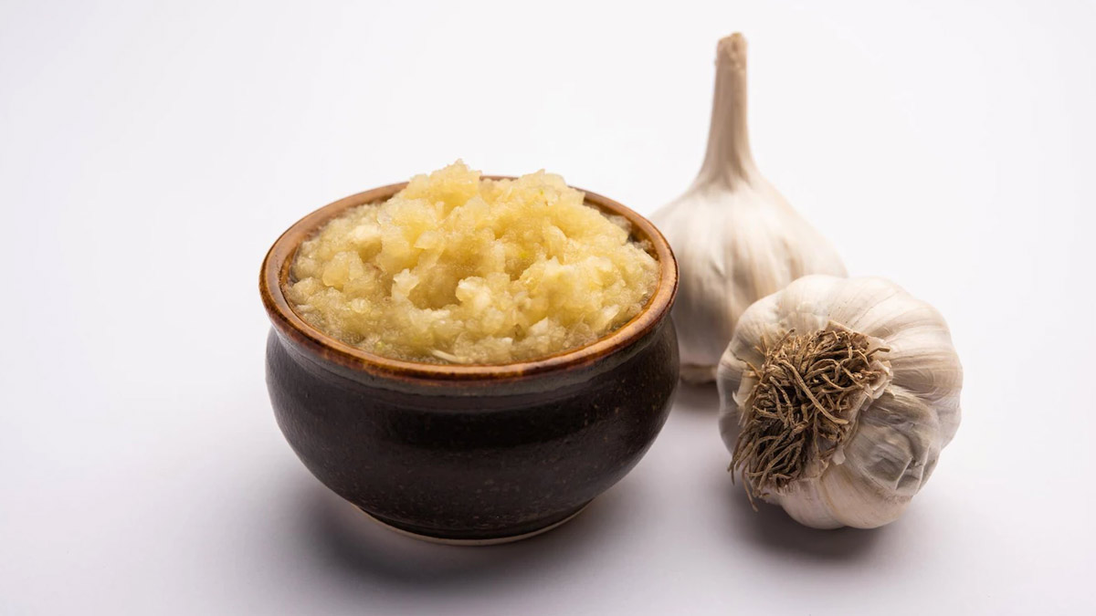 badam tel with lehsun