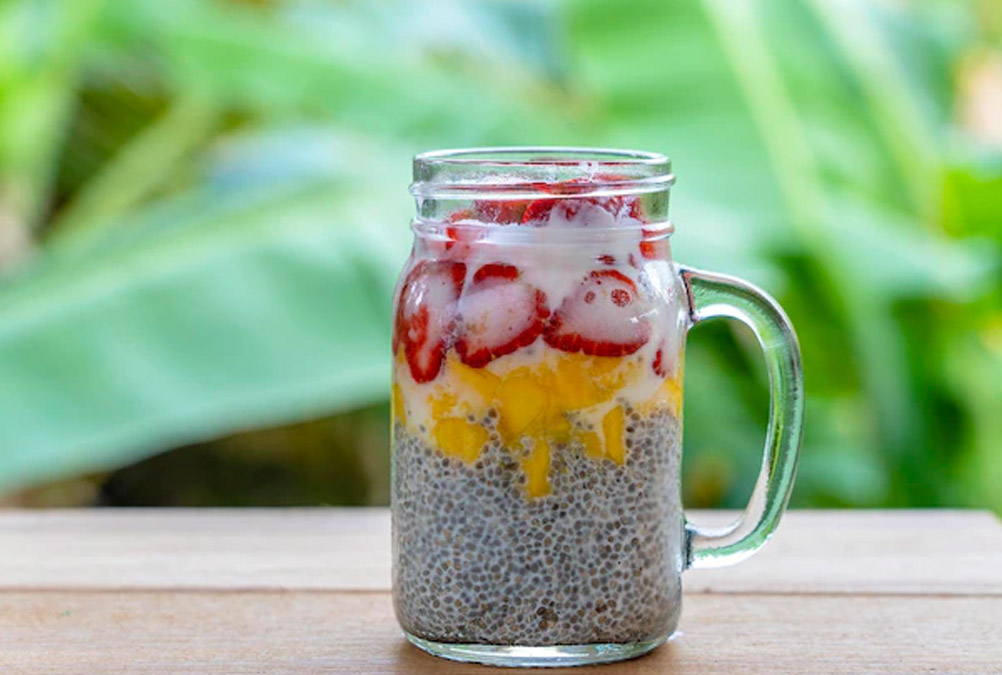 chai latte tea pudding