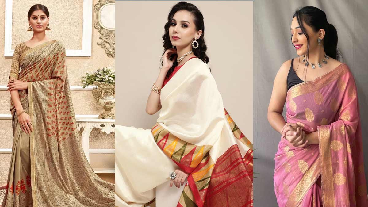 chanderi silk saree designs in hindi