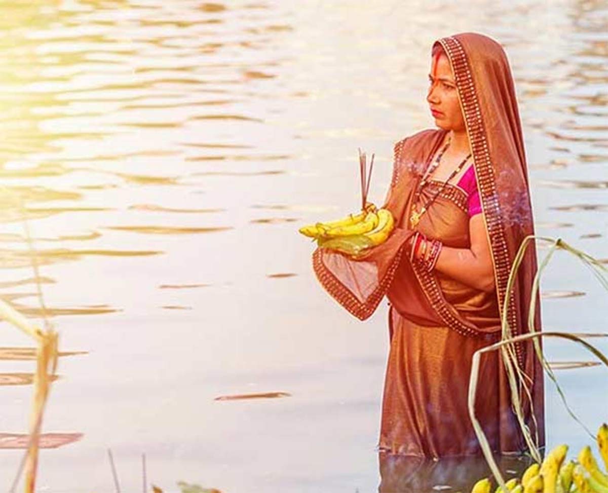 chhath puja  surya pujan