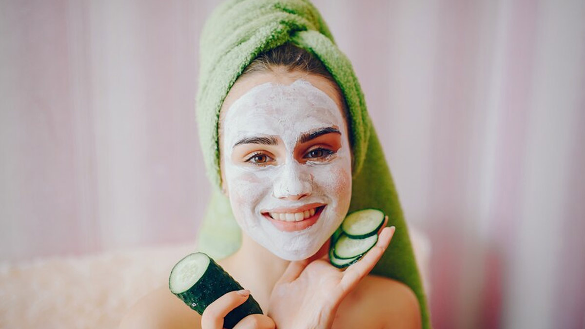 cucumber face mask