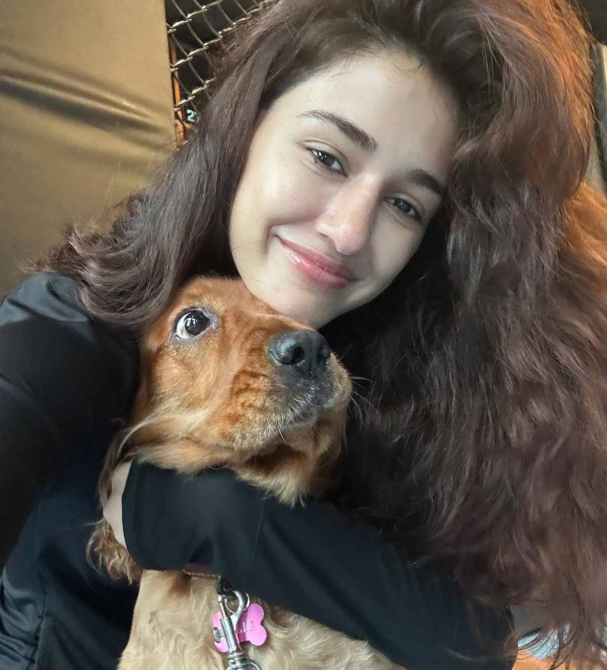 disha patani love pets