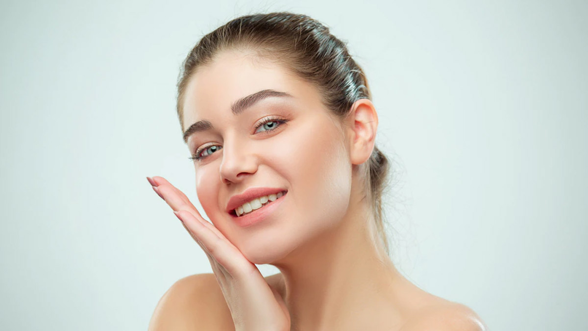 glowing skin ke liye rubber face mask