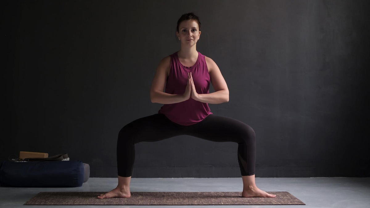 goddess pose yoga benefits