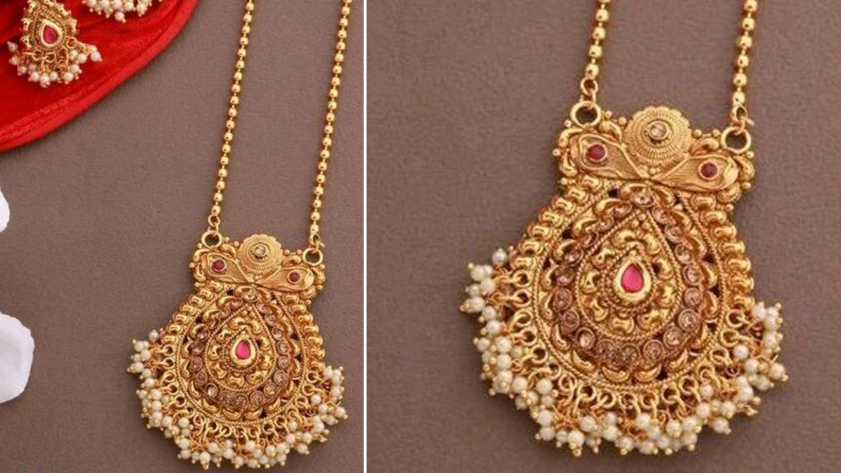 heavy look mangal sutra