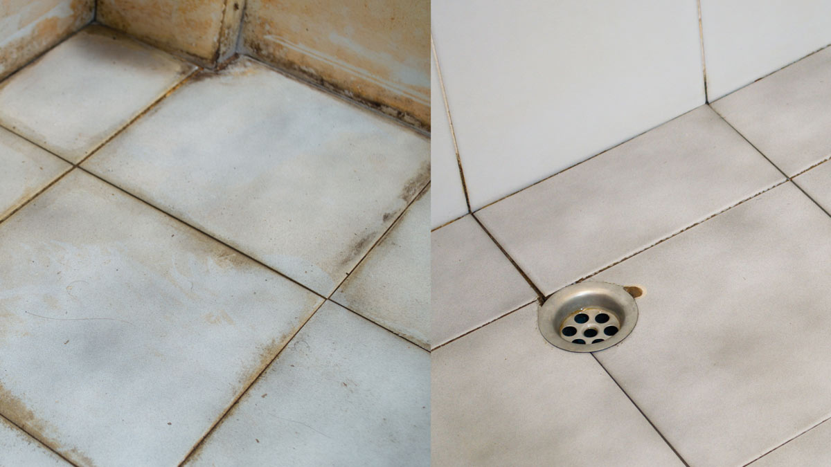 टाइल्स कैसे साफ करें। Best Way to Clean Bathroom Tiles। Bathroom ki Safai Kaise ki Jaati Hai | how to clean tiles without acid | HerZindagi