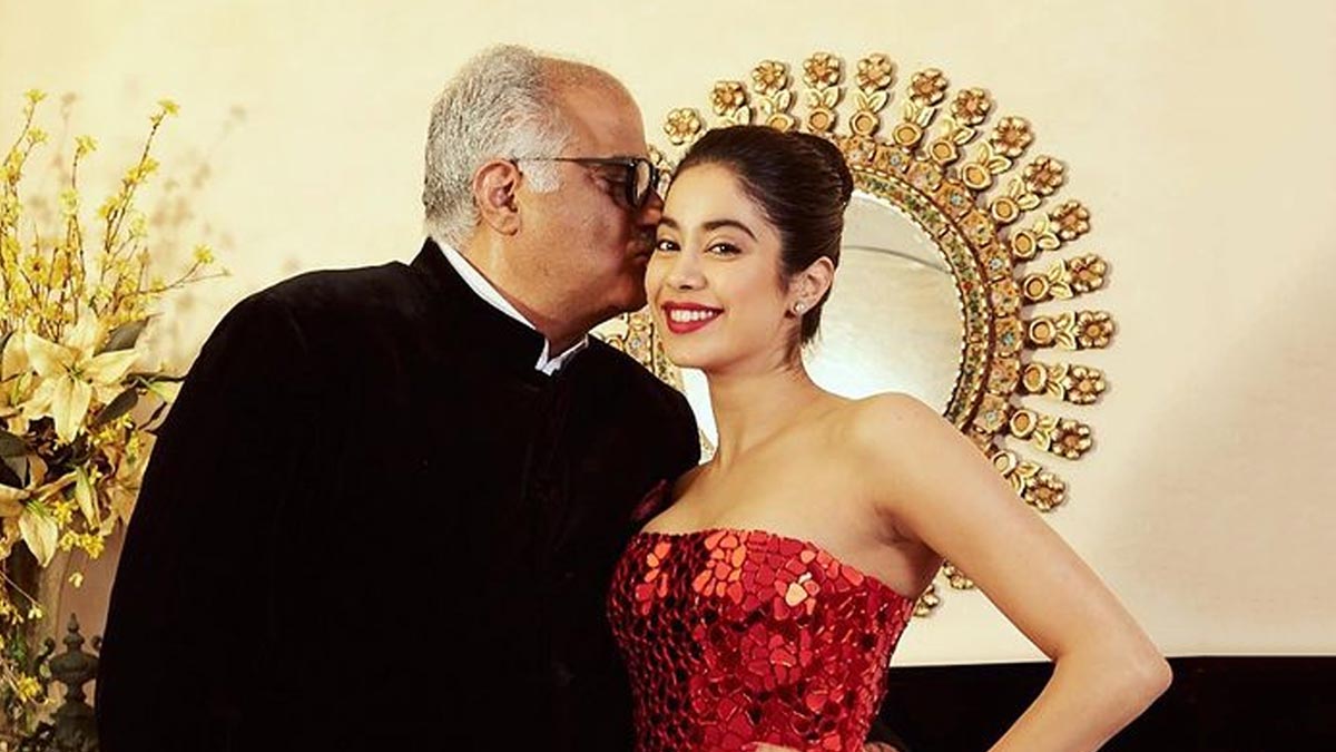 Janhvi Appreciates Her Father Boney Kapoor Making His Acting Debut At 66