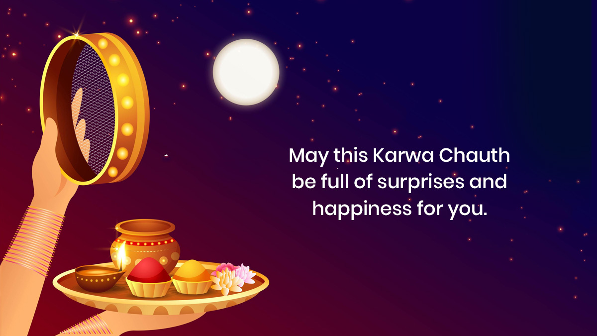 Karwa Chauth Wishes 2022: Forward These Messages To Wish Your Loved ...