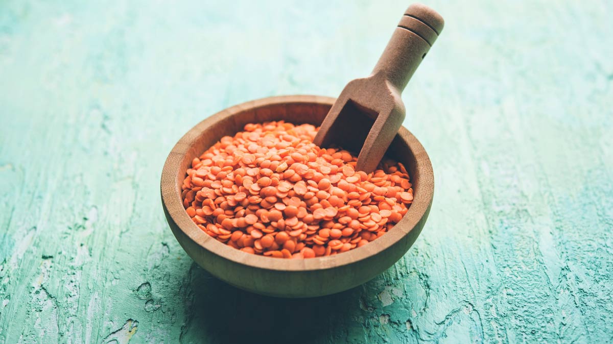 lal masoor body scrub