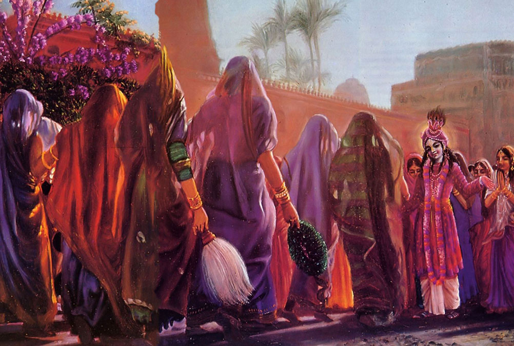 lord krishna marriage