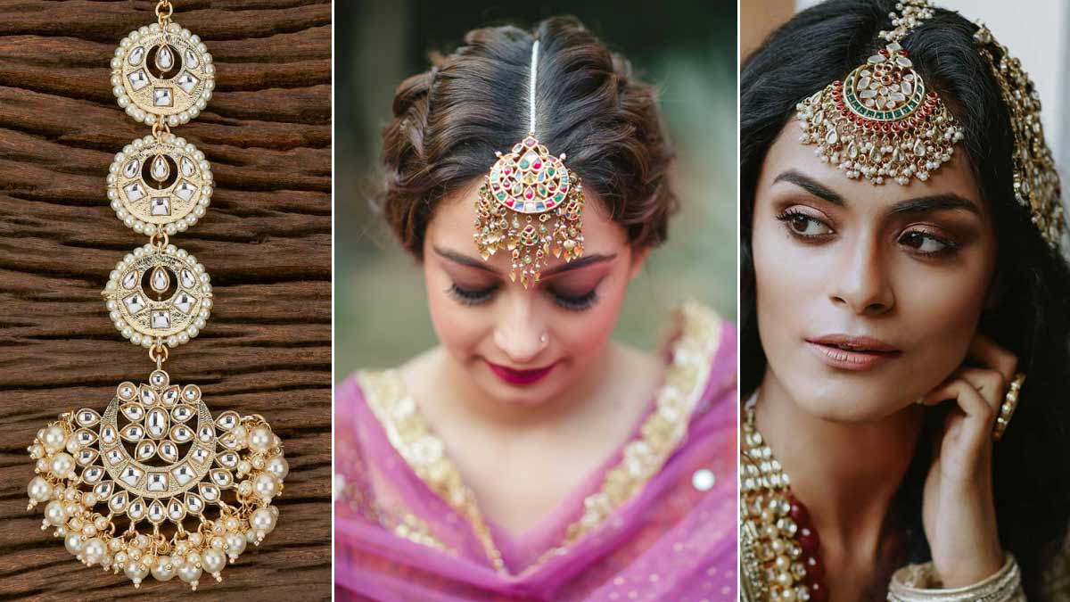 Beautiful and Easy Hairstyles for maang tika - इंडियन लुक पर इन 3 हेयर  स्टाइल के साथ लगाएं मांग टीका, बढ़ जाएगी चेहरे की सुंदरता , फैशन न्यूज