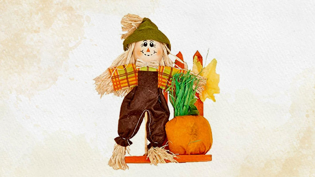 make scarecrow for garden