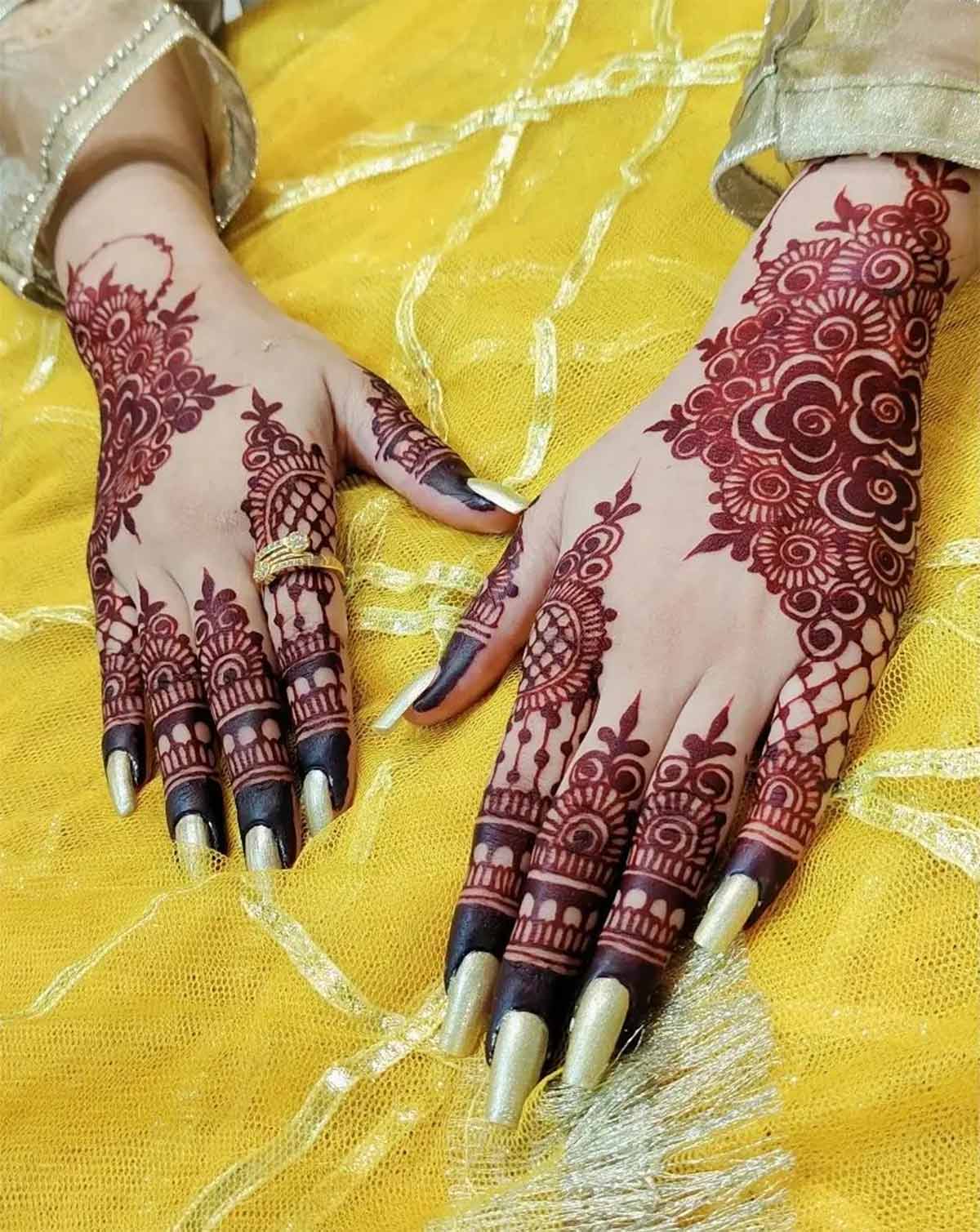 मेहंदी को काली कैसे करें। How to Make Henna Darker Overnight। Hath ki Mehandi karwa chauth