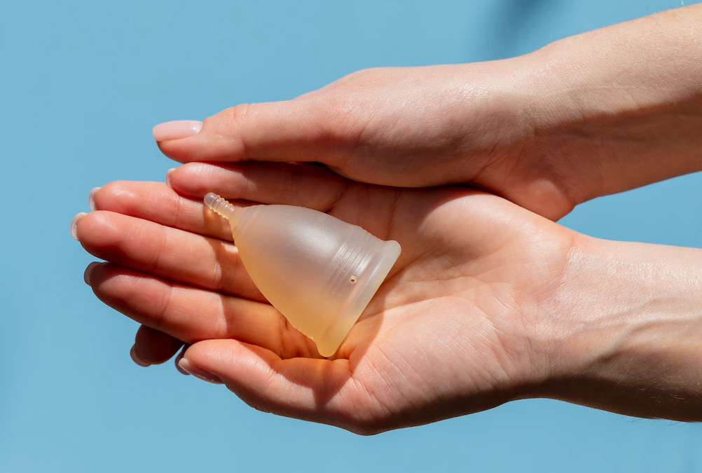 menstrual cup while travelling