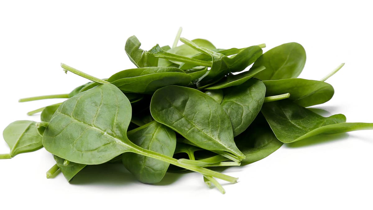 nutrients from spinach