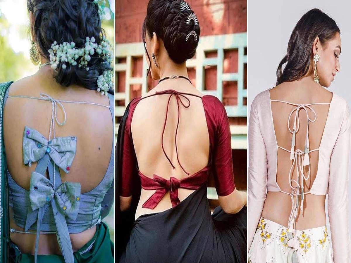 Blouse Designs For Organza Saree | ब्लाउज के लेटेस्ट डिजाइन | Organza Saree  Ke Blouse Ke Design | latest designs of blouse for organza saree |  HerZindagi
