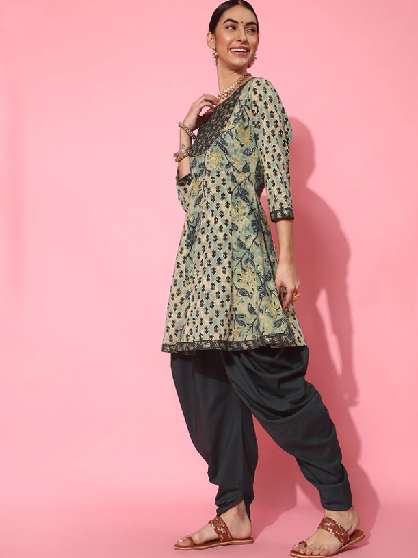 peplum kurta
