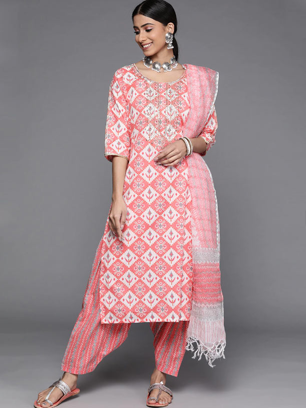 printed salwar suit