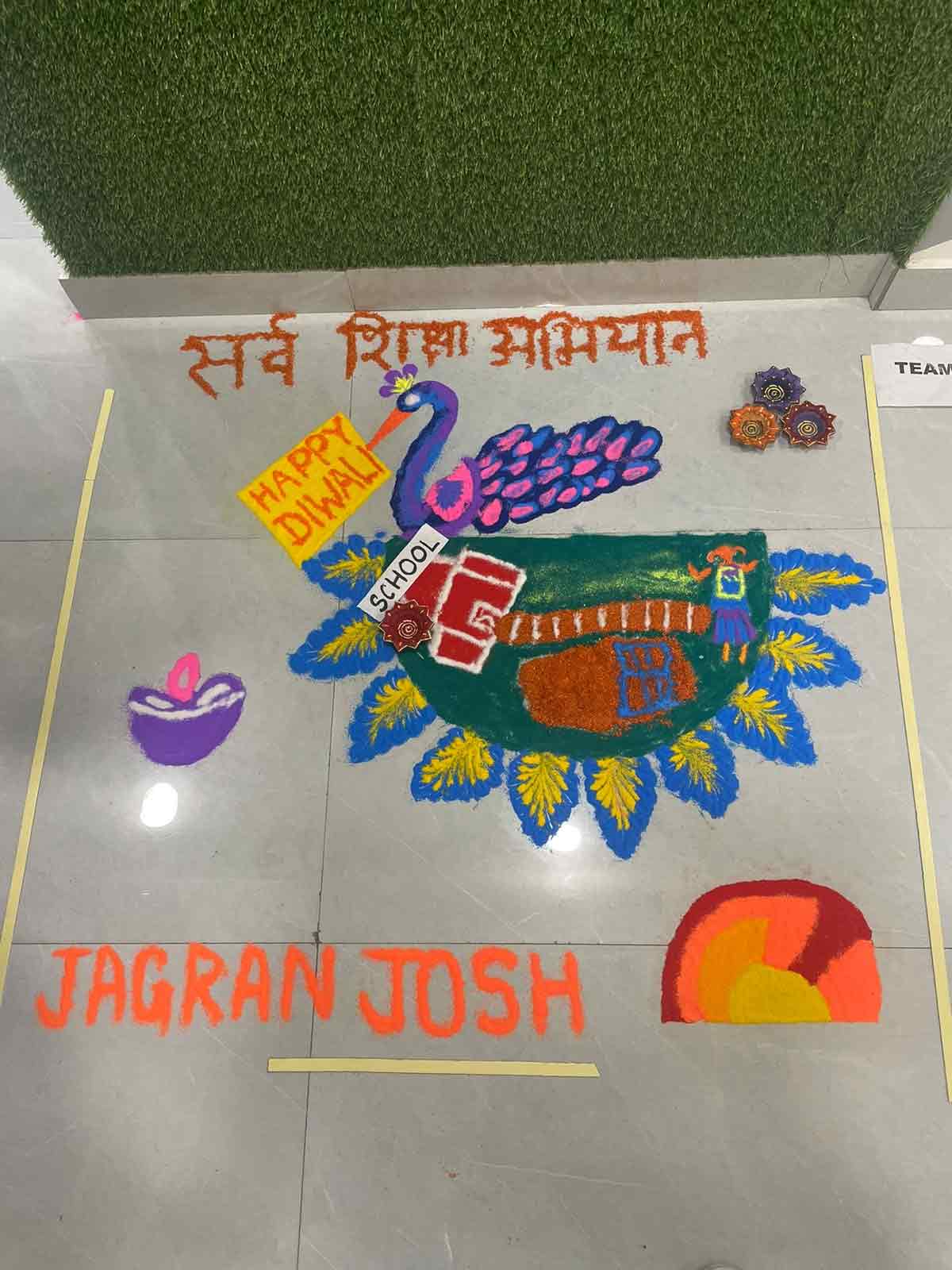 How To Make Rangoli At Home आसानी से बनाएं रंगोली Rangoli Kaise