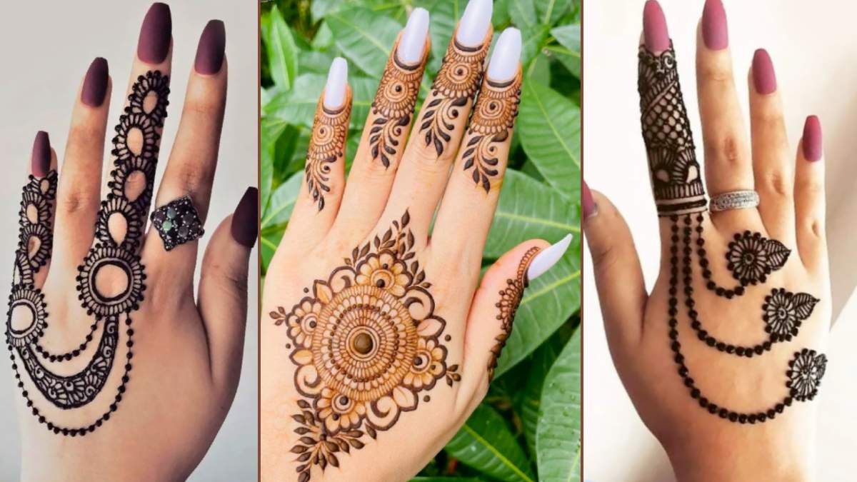 Simple Mehndi Designs| भाई दूज के लिए मेहंदी डिजाइन| Mehndi Design | simple mehndi  designs for bhai dooj | HerZindagi