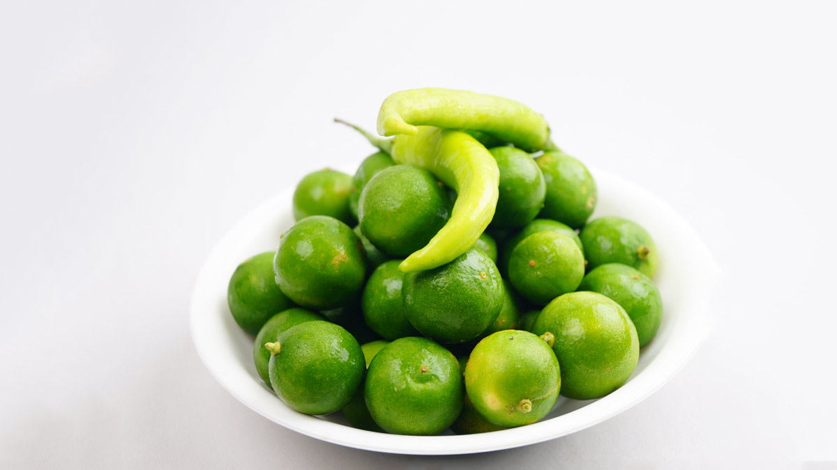 ways to use lemon and green chilli