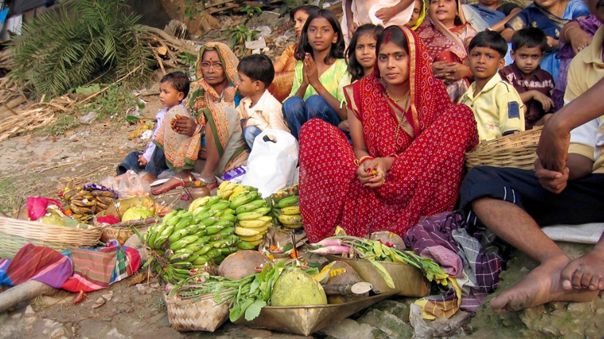 why fruits are used in Chhath puja