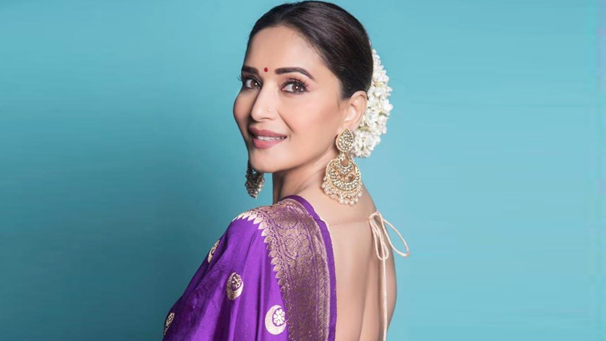 Heavy Earrings With Plain Saree
