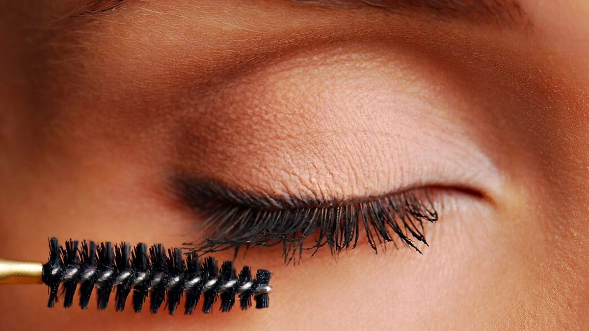 Dry Mascara मेकअप प्रोडक्ट्स Eye Makeup how to make dry mascara