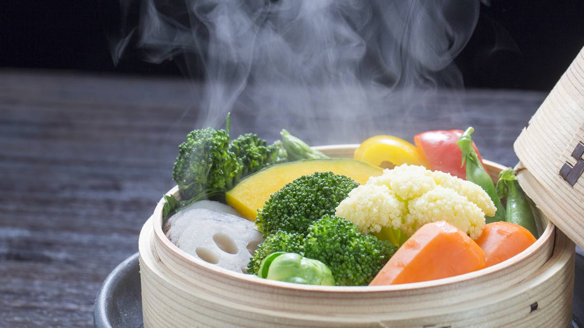 How to steam vegetables quickly