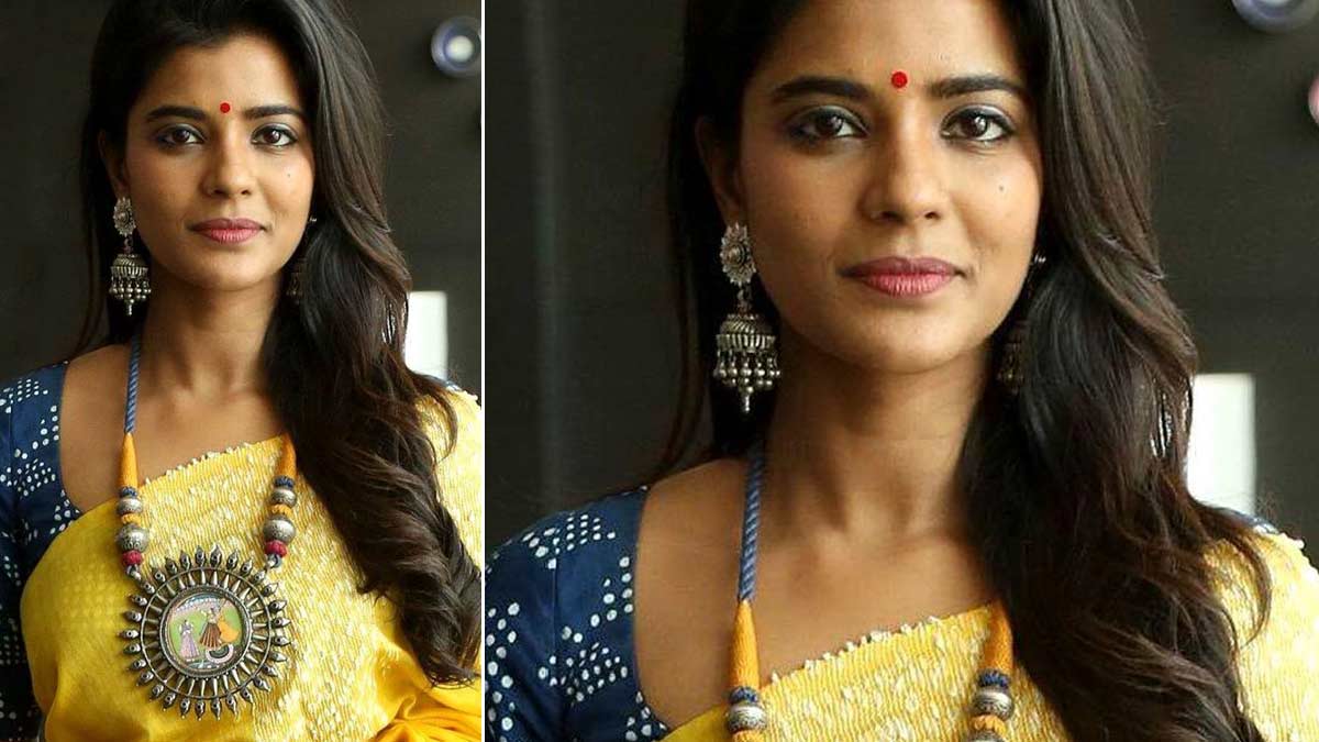 Rani Haar With Plain Saree