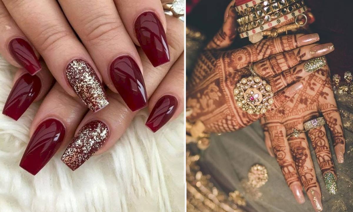 Bridal Nail Art Designs