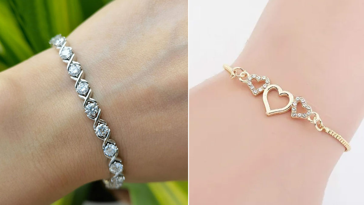 Bracelet Designs | ब्रेसलेट प्राइस | Bracelet For Girls | bracelet designs for lehenga dress | HerZindagi