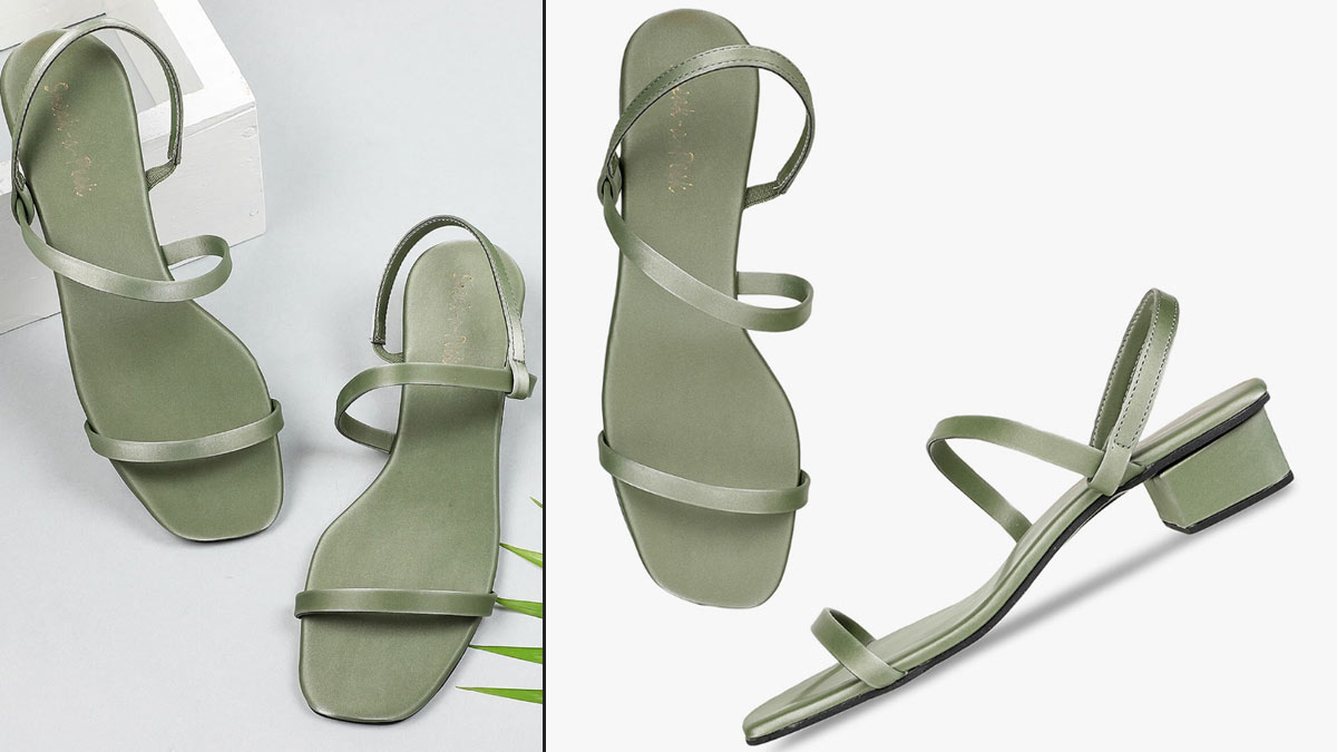 Strip Design Sandals