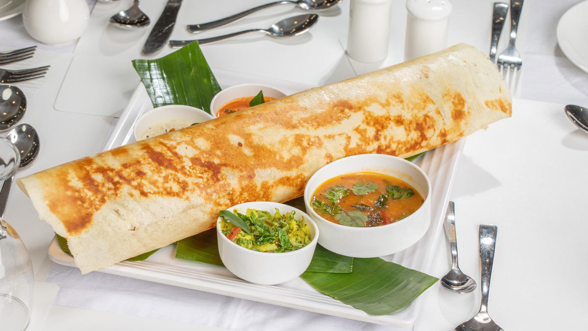 Suji dosa for thali