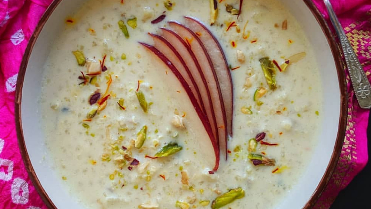 apple kheer recipe